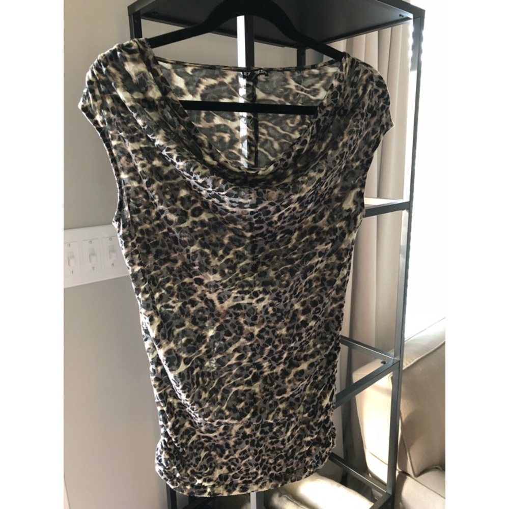 Cheetah Print Tank Top